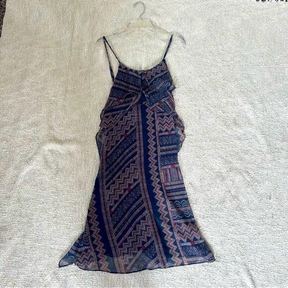 BCBG Max Aria Boho Geometric dress Size M - Picture 4 of 8
